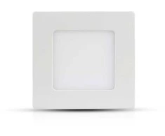 6W LED įmontuojama panelė premium V-TAC, kvadratinė, 4000K, SAMSUNG LED chip