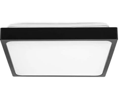 Sieninis šviestuvas V-tac 18W LED paviršinis šviestuvas, juodu korpusu, 4000K, IP44