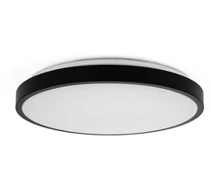 Sieninis šviestuvas Bikuva.lt 18W LED paviršinis šviestuvas, juodu korpusu, 4000K, IP44