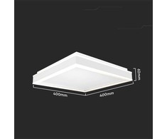 Lubinis šviestuvas V-tac 38W LED paviršinis šviestuvas, baltas, 4000K