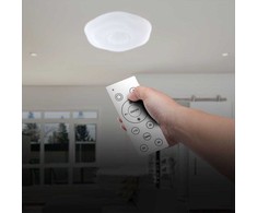 Lubinis šviestuvas V-tac 20/40W LED paviršinis šviestuvas, baltas, 3000/4000/6500K, dimeriuojamas, PLUM BLOSSOM dangtelis