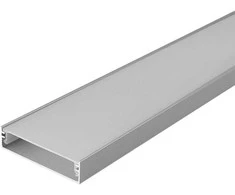 V-tac LED paviršinis profilis su dangteliu, sidabro sp., 2000x40x10mm