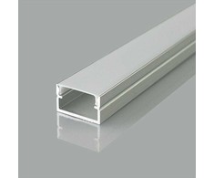 V-tac LED paviršinis profilis su dangteliu, sidabro sp., 2000x17x10mm
