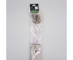 V-tac LED įleidžiamas profilis su dangteliu, sidabro sp., 2000x65x10mm