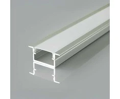 V-tac LED įleidžiamas profilis su dangteliu, sidabro sp., 2000x24x10mm