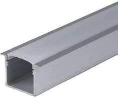 2m LED įleidžiamas profilis aliuminis V-TAC, 2000*30*20mm, pieno spalva.