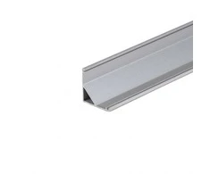 V-tac LED kampinis profilis su dangteliu ir montavimo priedais, sidabro sp., 2m