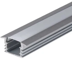 LED juostos profilis V-TAC, aliuminis, 2000x24.5x12.2mm, baltos spalvos.