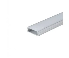V-tac LED paviršinis profilis su dangteliu ir užbaigimais, sidabro sp., 2m
