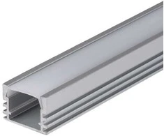 LED juostos profilis V-TAC, aliuminis, 2000x17.4x12.1mm, baltos spalvos.
