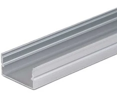 V-tac LED paviršinis profilis su dangteliu, sidabro sp., 2m