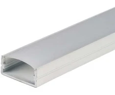 V-tac LED paviršinis profilis, 2000x23.5x10mm, baltas dangtelis, 2m