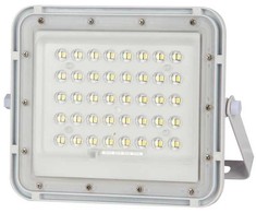 V-tac 10W LED prožektorius su saulės baterija, baltas, 6400K