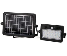 V-tac 10W LED prožektorius su saulės baterija. 4000K (natūraliai balta)