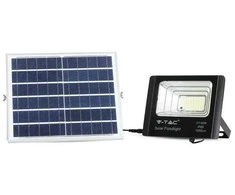 V-tac 16W LED prožektorius su saulės baterija.