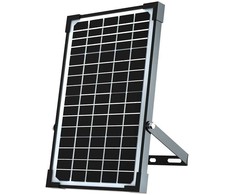 V-tac 30W LED prožektorius su saulės baterija, juodas, 6400K, su judesio davikliu