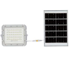 V-tac 6W LED prožektorius su saulės baterija, baltas, 4000K