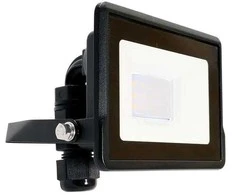 Samsung 10W LED prožektorius V-TAC, juodu korpusu, 6500K