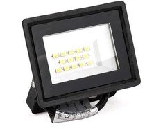 10W LED prožektorius, juodu korpusu, 4000K