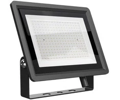 V-tac 200W LED prožektorius, juodas, 6500K