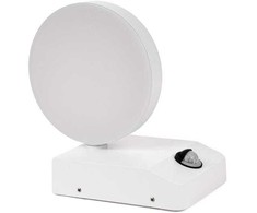 V-tac 17W LED sieninis lauko šviestuvas, baltas, 3000K, IP65, su judesio davikliu