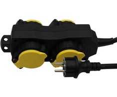 Ilgintuvas 4-vietis V-TAC, (3G1.5MMX3M), IP44