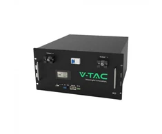 Montuojamas ličio akumuliatorius V-TAC VESTWOODS, 9.6kW | 48V | 200Ah