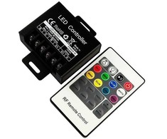 LED juostos valdiklis V-TAC su 20 mygtukų nuotoliniu pulteliu, RGB