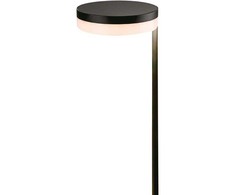 V-tac 2W LED pastatomas lauko šviestuvas su saulės baterija, juodas, 3000K, IP54