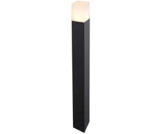 Bikuva.lt Lauko šviestuvas V-TAC, aliuminis, juodas, IP54, GU10, 80x80x800mm