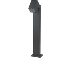 Bikuvalt Pastatomas lauko šviestuvas, GU10, IP44, juodas, reguliuojama šviesos kryptis