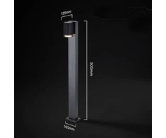 V-TAC sodo stulpas 50cm GU10 juodas garantija