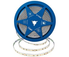 15W/m LED juosta, 192LED/m, 24V, 2700/4000/6500K, IP20, CREE LED chip, 10 metrų ritė
