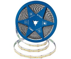 V-tac 18W/m LED juosta, 238LED/m, 24V, 6500K, IP20, CREE LED chip, 10 metrų ritė