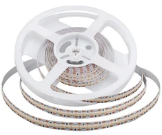 22W/m LED juosta, 700LED/m, 24V, 4000K, 5 metrų ritė