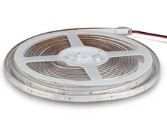 V-tac 5W/m LED juosta, 60LED/m, 12V, 3000K, IP65