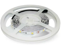 V-tac 6W/m LED juosta, 12V, 30LED/m, 6500K, 5 metrų ritė