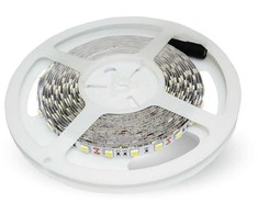 V-tac 10,8W/m LED juosta, 60LED/m, IP20, 2200K, 5 metrų ritė