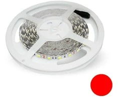 V-tac 11W/m LED juosta, 60LED/m, raudona sp., IP20
