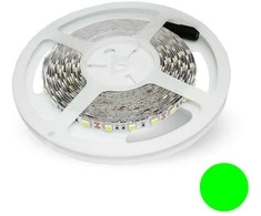 V-tac 11W/m LED juosta, 60LED/m, žalia sp., IP20, 5 metrų ritė
