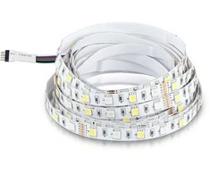 V-tac 8W/m LED juosta, 60LED/m, RGB + 6400K, 5 metrų ritė