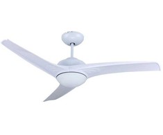 Lubinis šviestuvas V-tac 35W lubų ventiliaturius su 15W LED šviestuvu, baltas, su nuotolinio valdymo galimybe