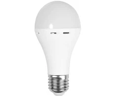V-tac 9W LED lemputė, E27, su baterija, 4000K