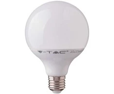 V-tac 10W LED lemputė, E27, G95, termoplastinė, balta, 6000K