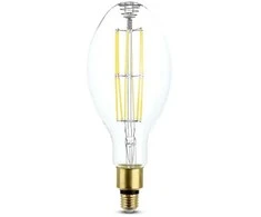 24W LED lemputė V-TAC, ED120, E27, 4000K (natūraliai balta)