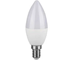 V-tac 2,9W LED lemputė, E14, žvakės formos, balta, 4000K