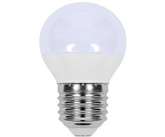 3,7W LED lemputė E27, G45, 6500K, 180°, CREE LED chip