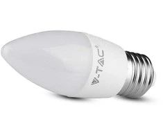 V-tac 4,5W LED lemputė, žvakės formos, E27, 4000K