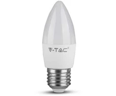 Bikuvalt 4,5W LED lemputė, žvakės formos, E27, 4000K