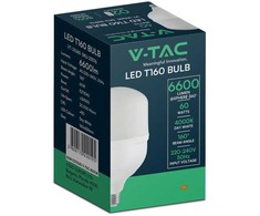 V-tac 60W LED lemputė, balta, T160, E27, 4000K